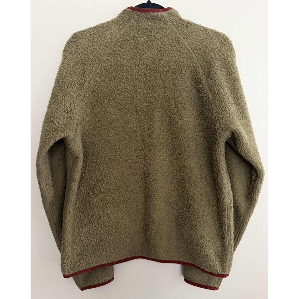 Outerknown Jacket Skyline Sherpa Military Olive Men's Size Small - Picture 2 of 11